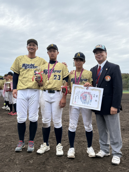 第３２回村瀬杯ボーイズリーグ府県選抜野球大会優勝！